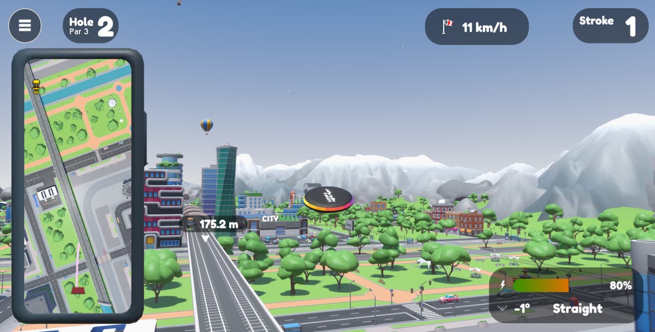 飞盘高尔夫城[Disc Golf City] 游戏截图4