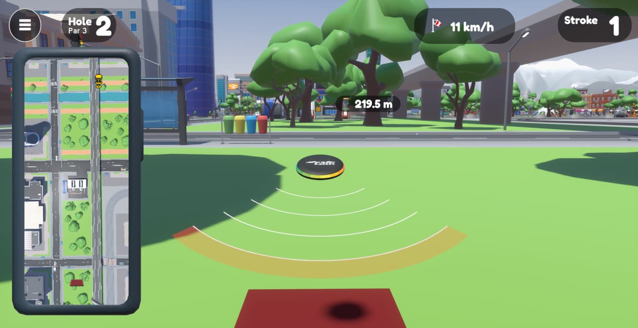 飞盘高尔夫城[Disc Golf City] 游戏截图7