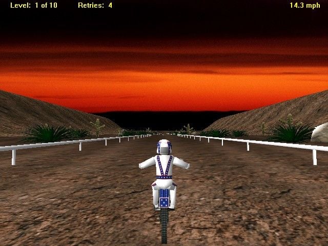Evel Knievel 互动特技游戏[Evel Knievel Interactive Stunt Game] 游戏截图4