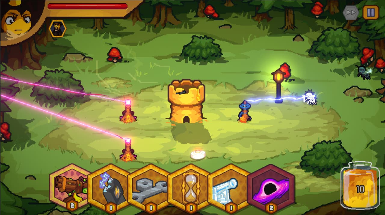蜜蜂与僵尸[Bees vs Zombees] 游戏截图2