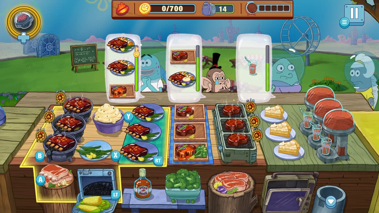 海绵宝宝：库斯蒂烹饪大赛[SpongeBob: Krusty Cook-Off] 游戏截图4