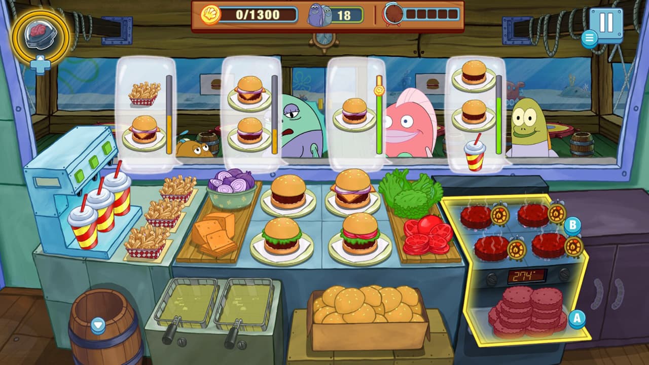 海绵宝宝：库斯蒂烹饪大赛[SpongeBob: Krusty Cook-Off] 游戏截图3
