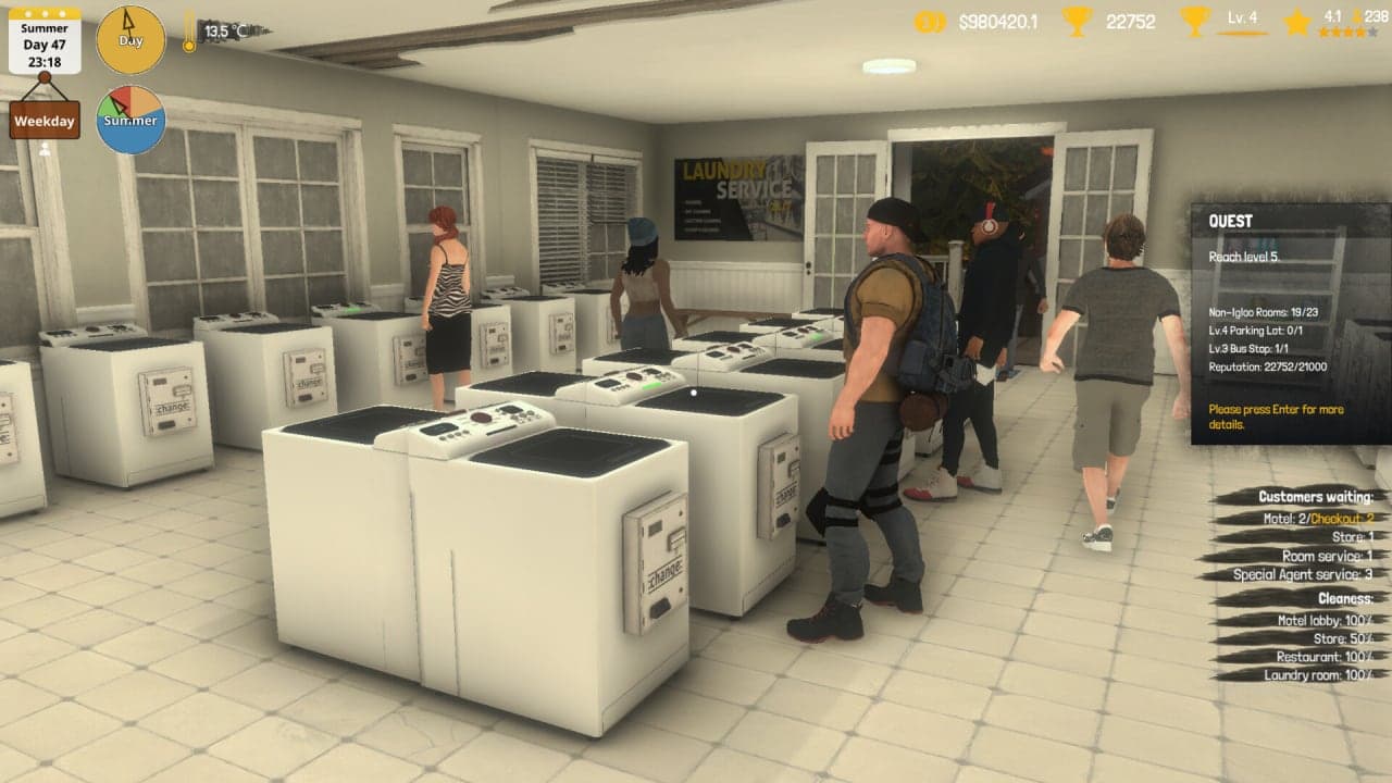 北极汽车旅馆模拟器[Arctic Motel Simulator] 游戏截图13