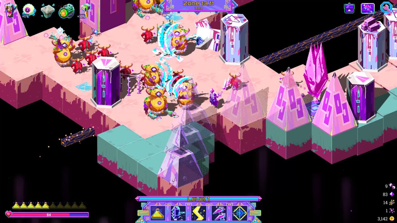 霓虹法术风暴[Neon Spellstorm] 游戏截图2