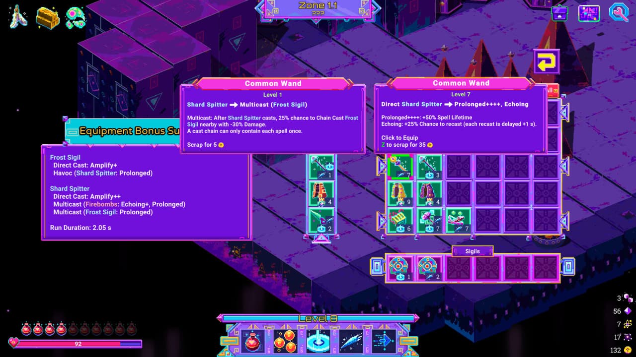 霓虹法术风暴[Neon Spellstorm] 游戏截图9