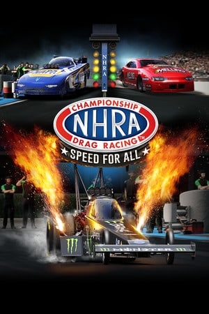 NHRA 锦标赛直线加速赛：全民速度[NHRA Championship Drag Racing: Speed For All] 游戏封面