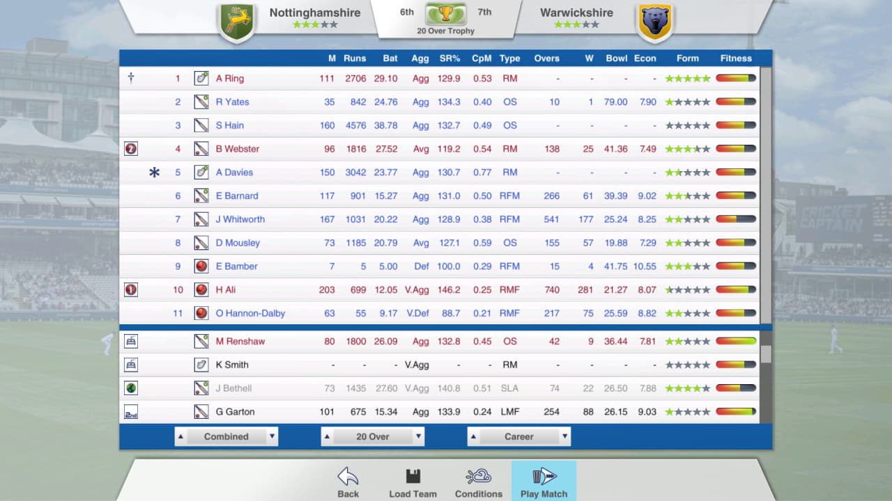 板球队长 2025[Cricket Captain 2025] 游戏截图7