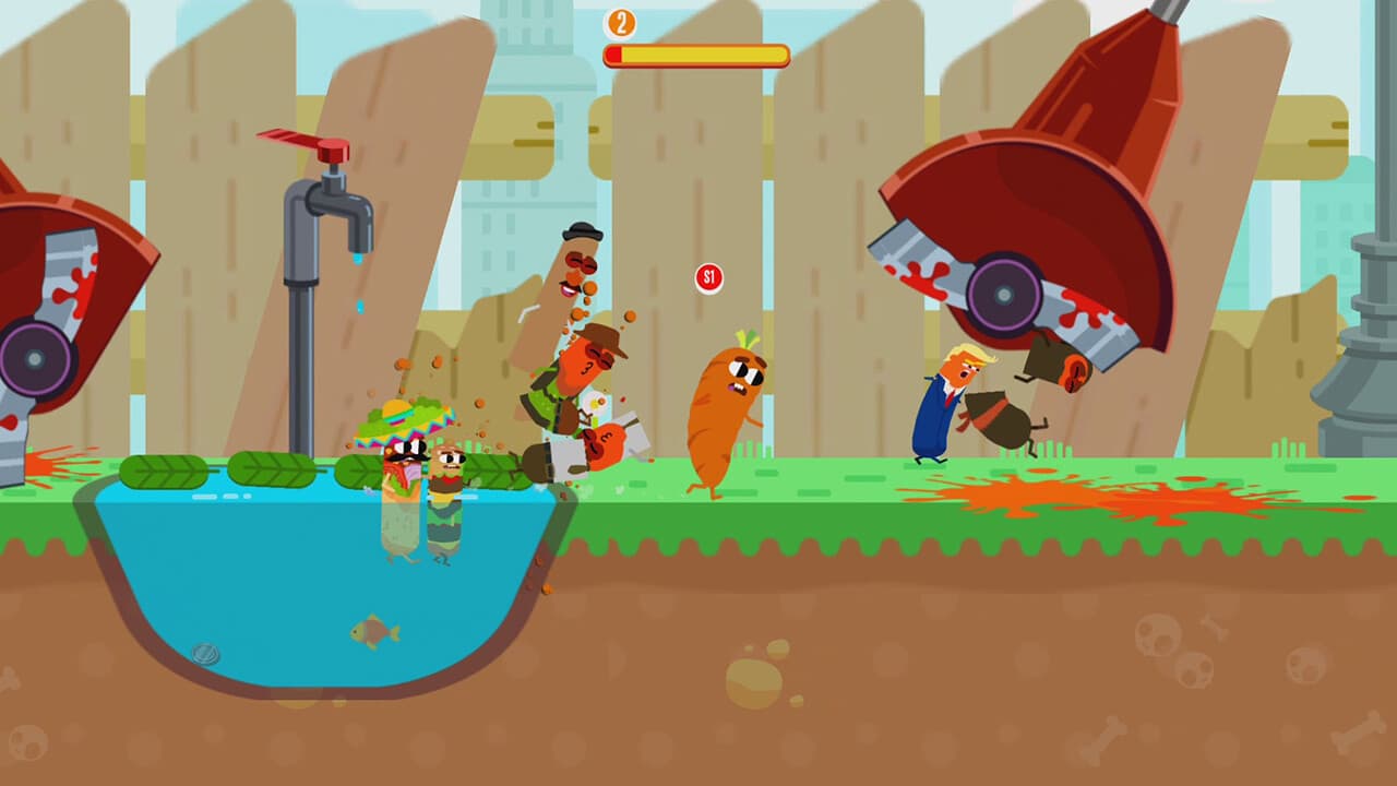 跑香肠！[Run Sausage Run!] 游戏截图6