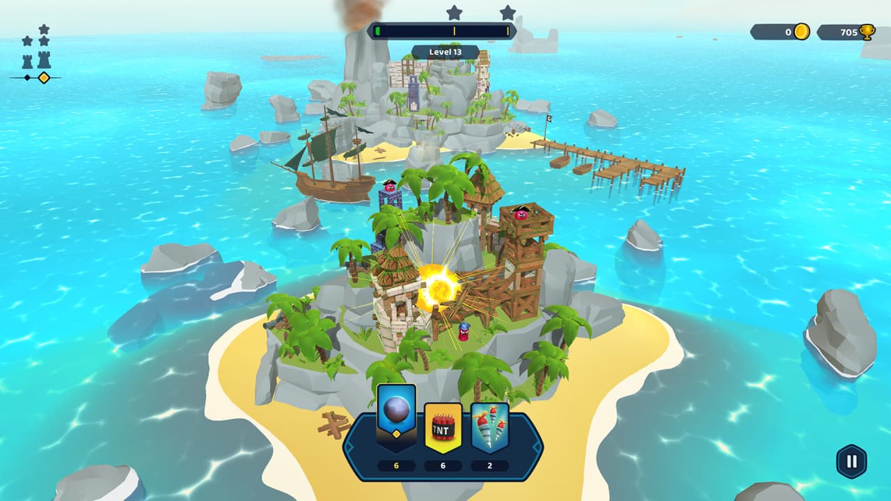 城堡崩溃[Castle Crumble] 游戏截图2