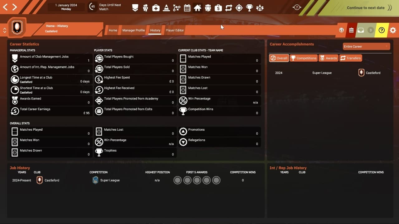 橄榄球联盟球队经理 4[Rugby League Team Manager 4] 游戏截图2
