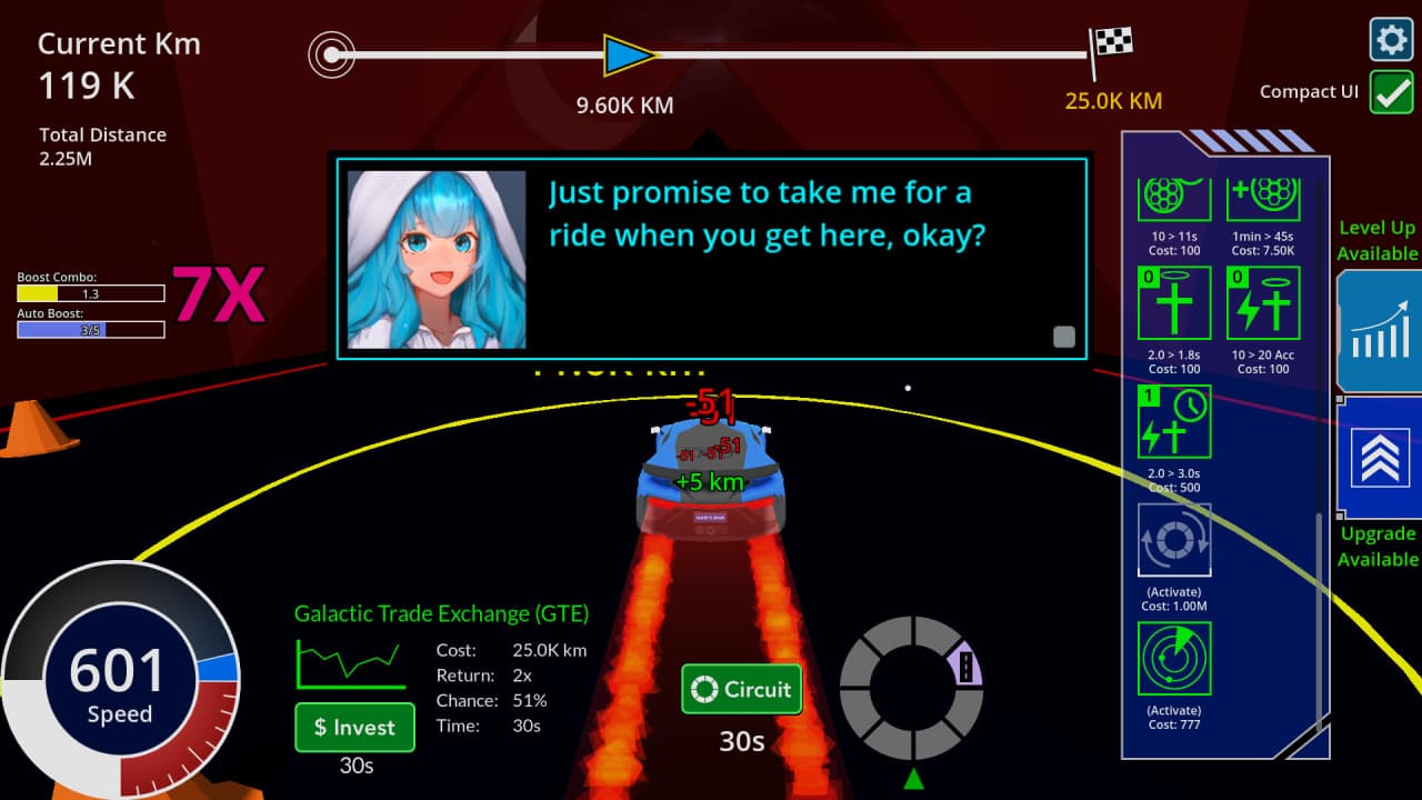 进步赛车角色扮演游戏[Progress Racer RPG] 游戏截图3