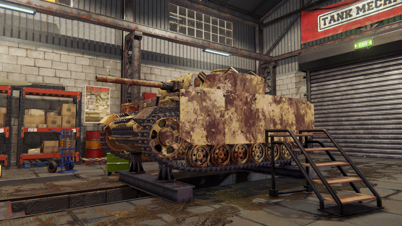 坦克机械师模拟器[Tank Mechanic Simulator] 游戏截图8
