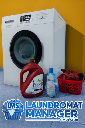 自助洗衣店经理模拟器[Laundromat Manager Simulator] 游戏封面