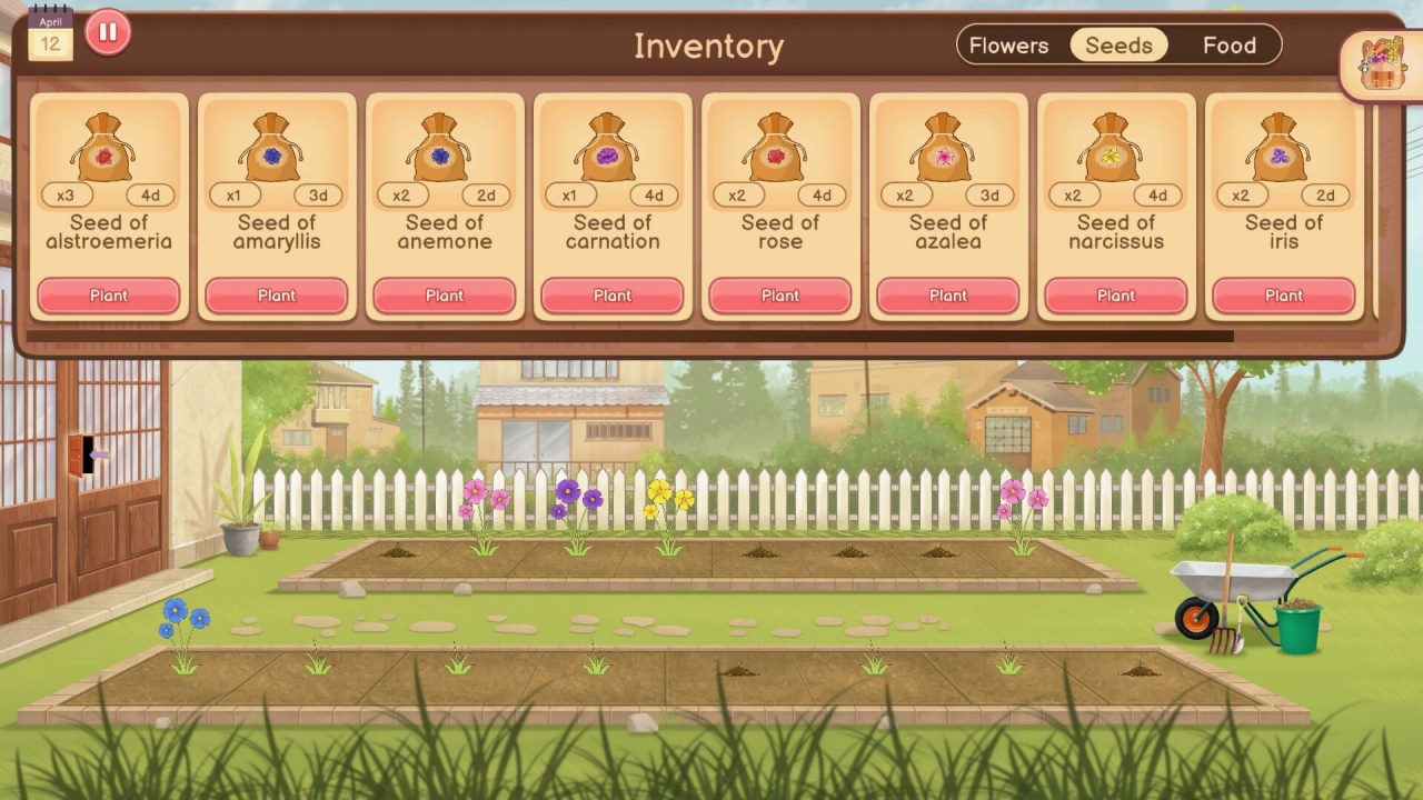 花子的花店[Hanako's Flower Shop] 游戏截图5