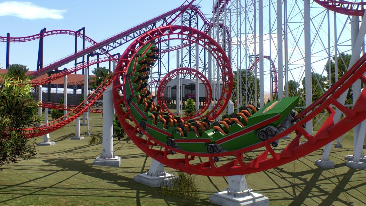 NoLimits 2 过山车模拟[NoLimits 2 Roller Coaster Simulation] 游戏截图2