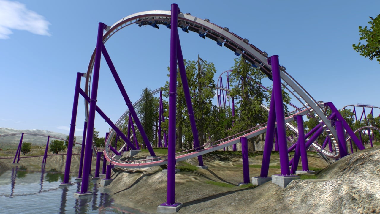 NoLimits 2 过山车模拟[NoLimits 2 Roller Coaster Simulation] 游戏截图3