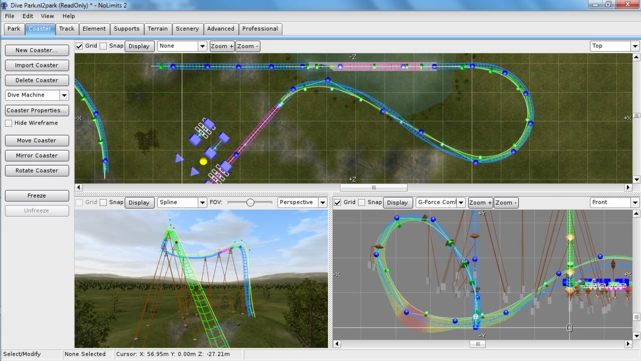 NoLimits 2 过山车模拟[NoLimits 2 Roller Coaster Simulation] 游戏截图12
