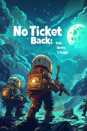 无退票：工艺、生存与逃脱[No Ticket Back: Craft, Survive & Escape] 游戏封面