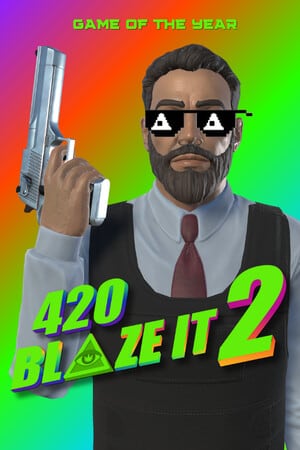 420BLAZEIT 2：年度游戏 - 潮湿的梦想和山羊模因[420BLAZEIT 2: GAME OF THE YEAR - Dank Dreams and Goated Memes] 游戏封面