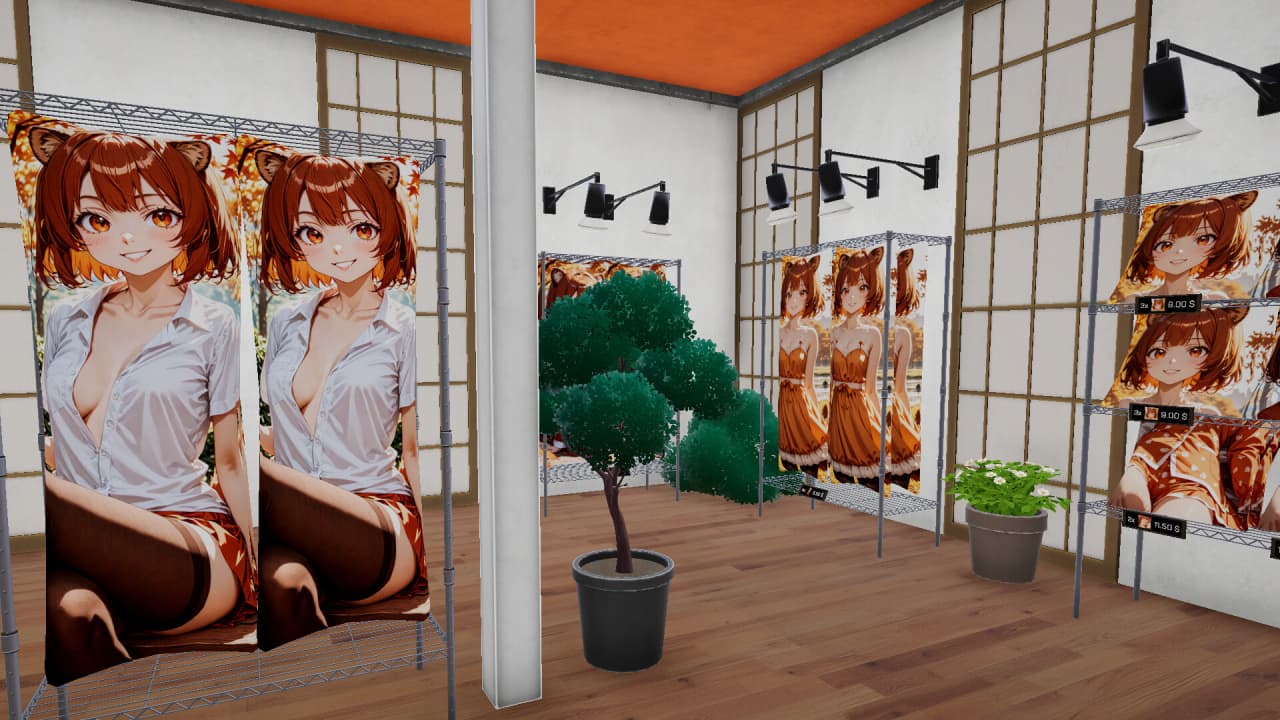 商店模拟器：Waifu Pillows[Shop Simulator: Waifu Pillows] 游戏截图3