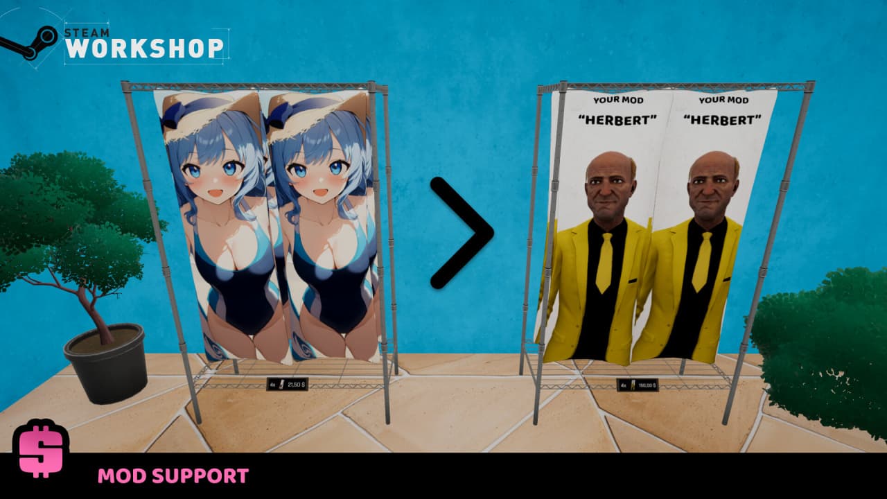 商店模拟器：Waifu Pillows[Shop Simulator: Waifu Pillows] 游戏截图4