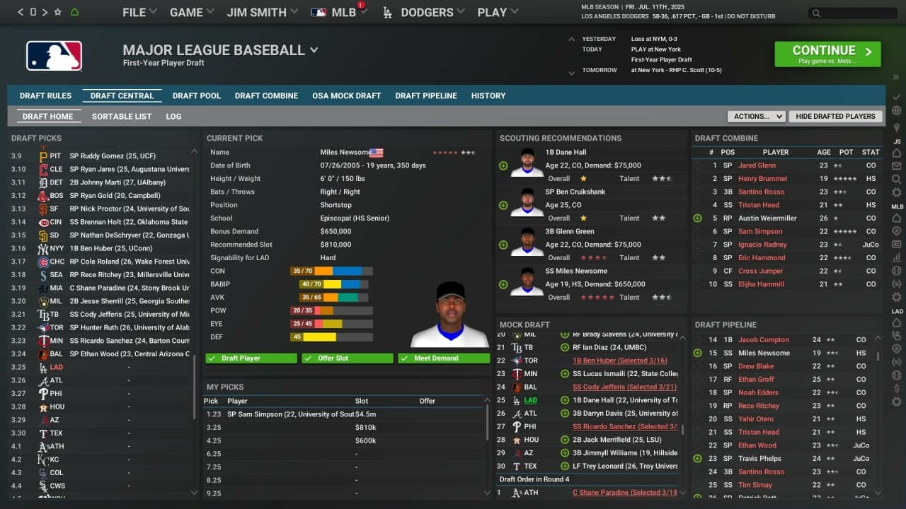 户外棒球 26[Out of the Park Baseball 26] 游戏截图3