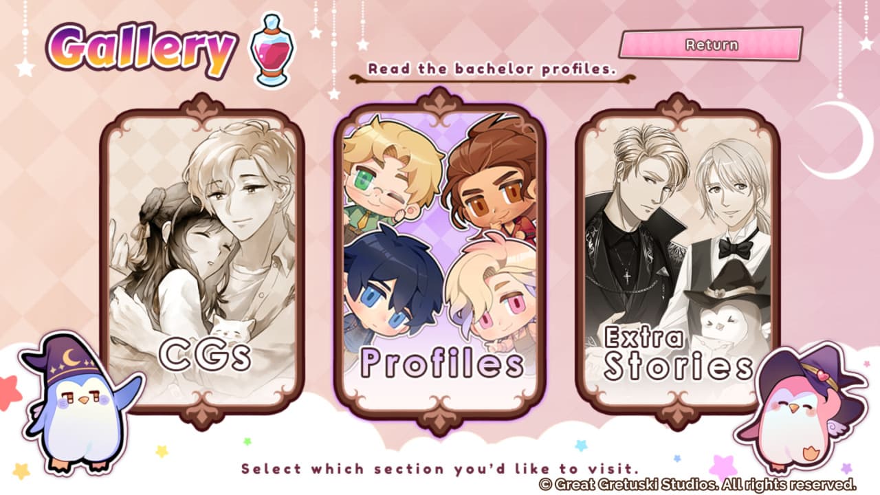 爱情咒语：写在星星里——一部魔幻浪漫喜剧乙女剧[Love Spell: Written In The Stars - a magical romantic-comedy otome] 游戏截图9