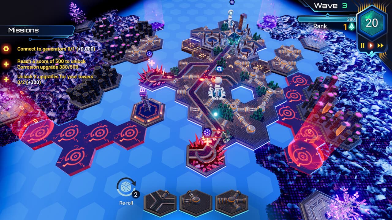 HexaScape：网络防御[HexaScape: Cyber Defense] 游戏截图3