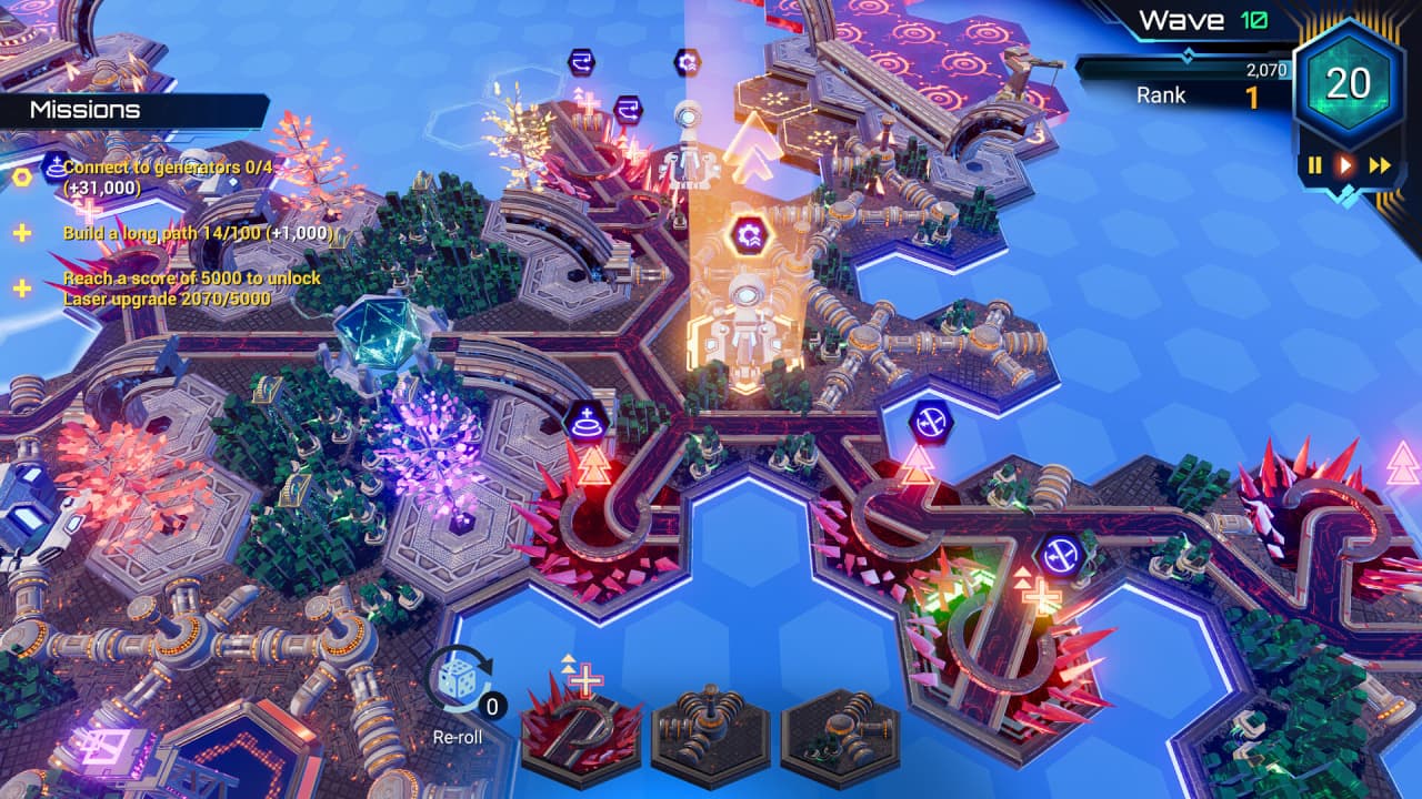 HexaScape：网络防御[HexaScape: Cyber Defense] 游戏截图2