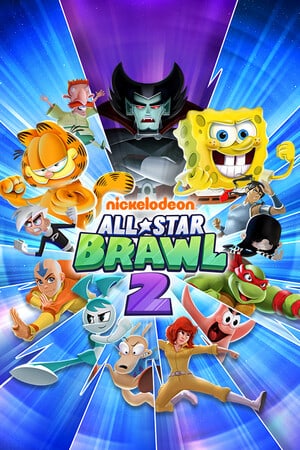 尼克频道全明星乱斗 2[Nickelodeon All-Star Brawl 2] 游戏封面
