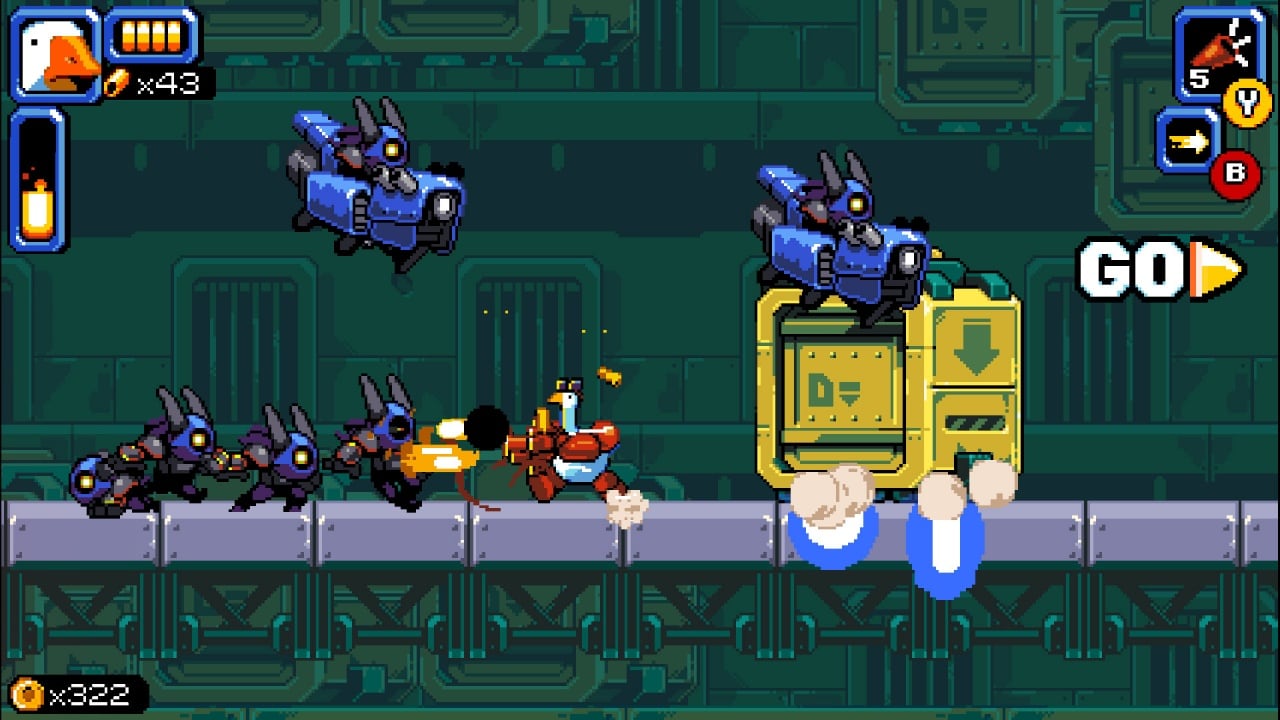 强大的鹅[Mighty Goose] 游戏截图2