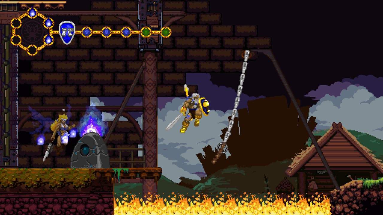 维京人伏尔加2[Volgarr the Viking 2] 游戏截图2