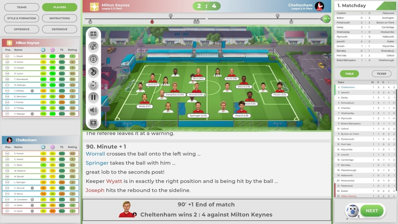 目标！俱乐部经理[GOAL! The Club Manager] 游戏截图10