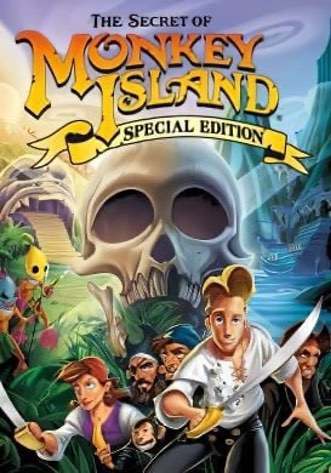 猴岛的秘密：特别版[The Secret of Monkey Island: Special Edition] 游戏封面