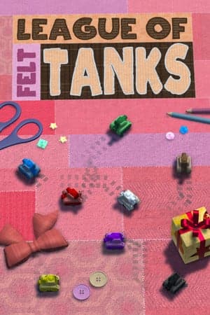毛毡坦克联盟：在一起[League of Felt Tanks: Together] 游戏封面