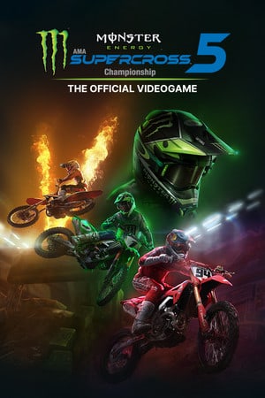 怪物能量超级越野赛官方视频游戏 5[Monster Energy Supercross The Official Videogame 5] 游戏封面