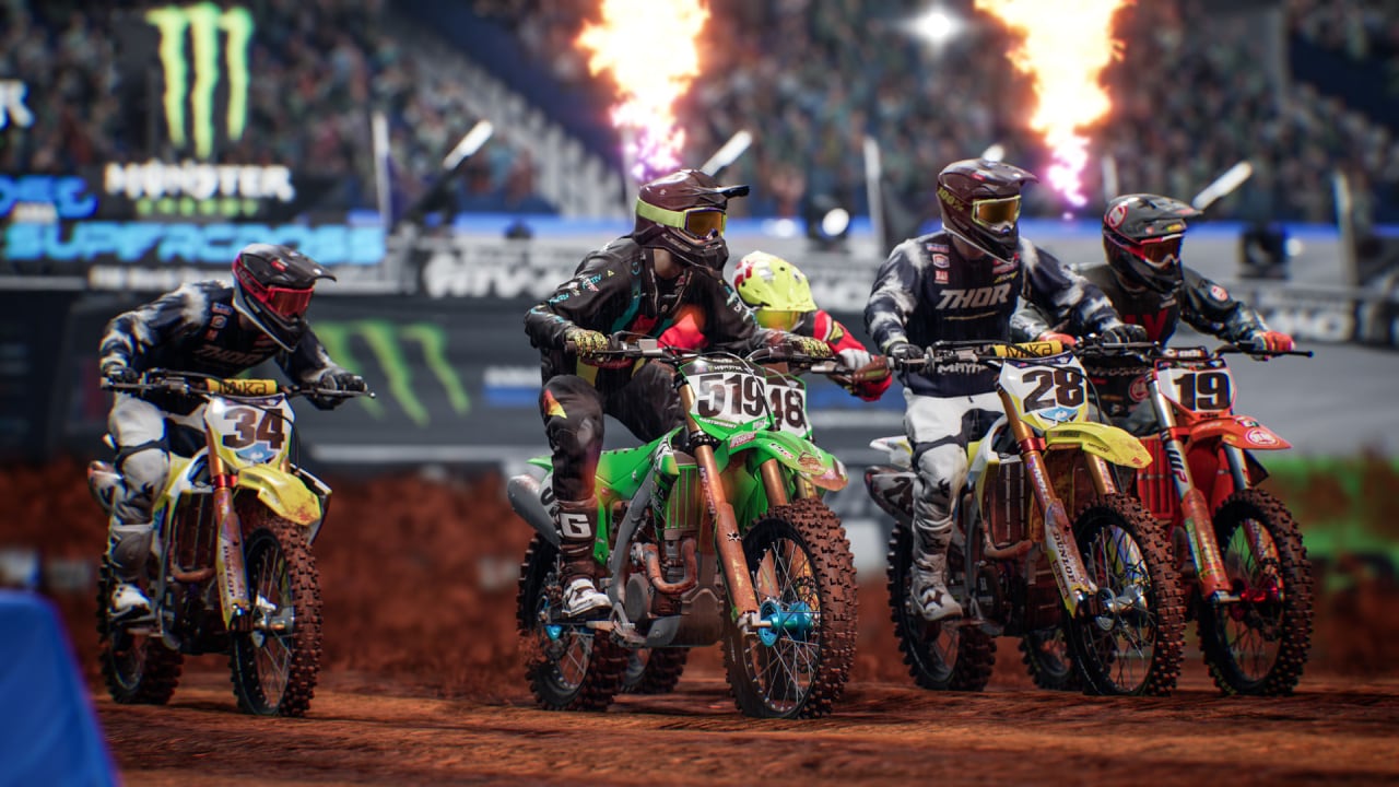 怪物能量超级越野赛官方视频游戏 5[Monster Energy Supercross The Official Videogame 5] 游戏截图6