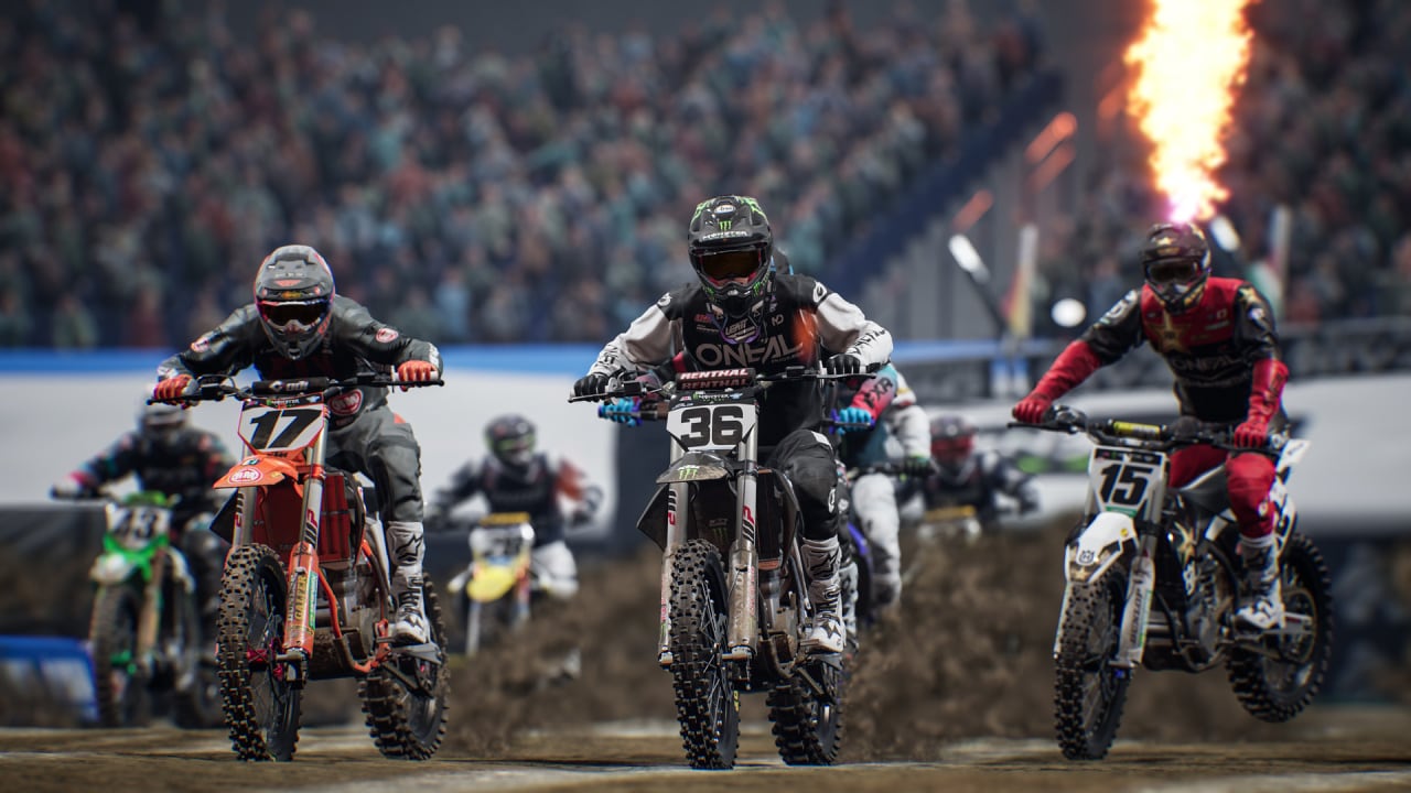 怪物能量超级越野赛官方视频游戏 5[Monster Energy Supercross The Official Videogame 5] 游戏截图8