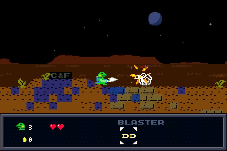 滋扰冲击波[Kero Blaster] 游戏截图4