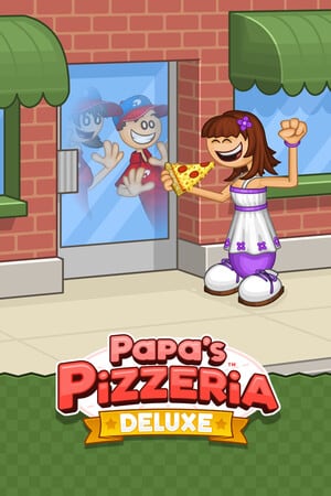 爸爸的比萨店豪华间[Papa's Pizzeria Deluxe] 游戏封面