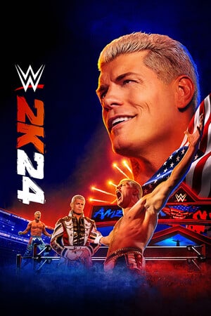 《WWE 2K24》 游戏封面