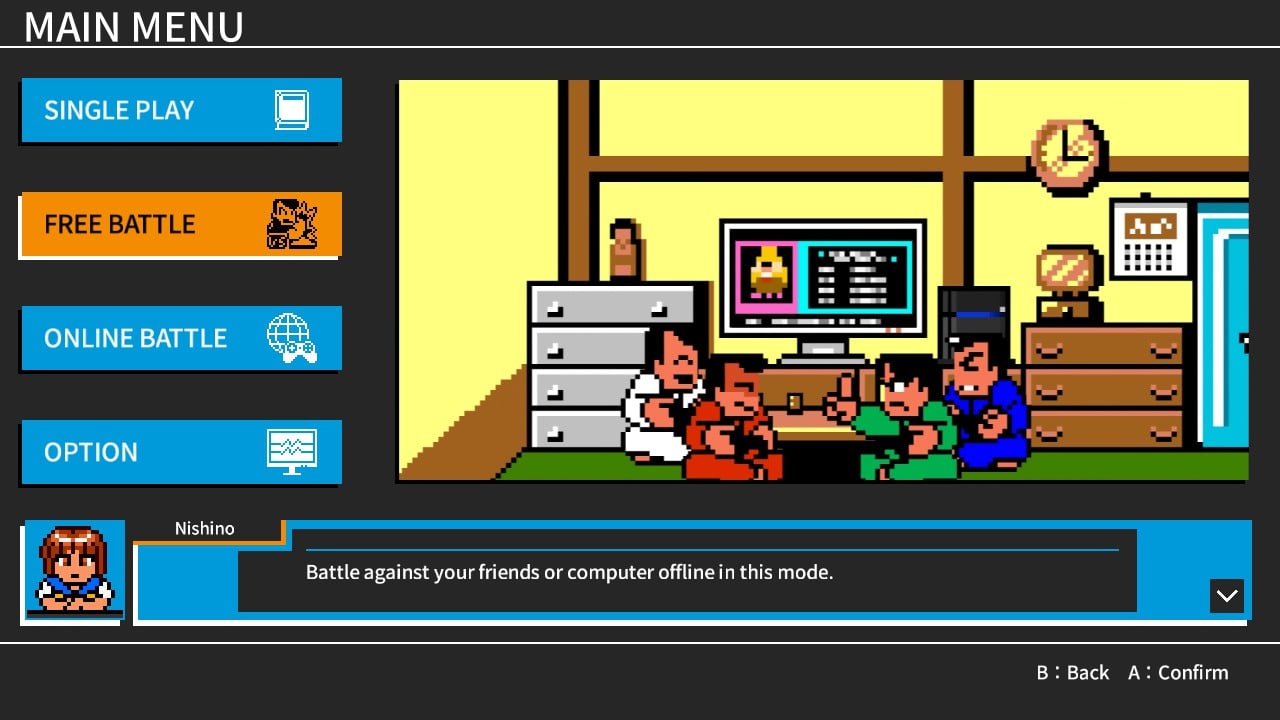 河城近战：皇家之战特别版[River City Melee: Battle Royal Special] 游戏截图4