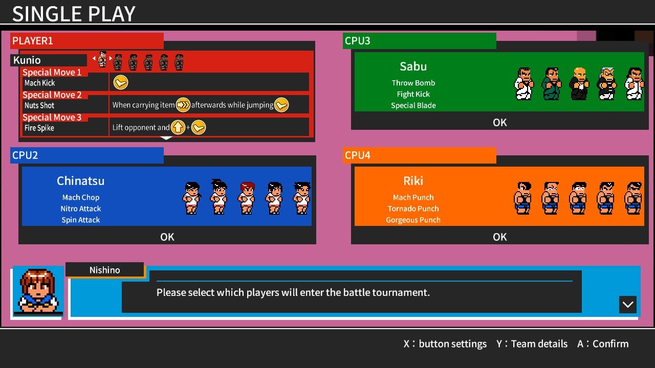 河城近战：皇家之战特别版[River City Melee: Battle Royal Special] 游戏截图8