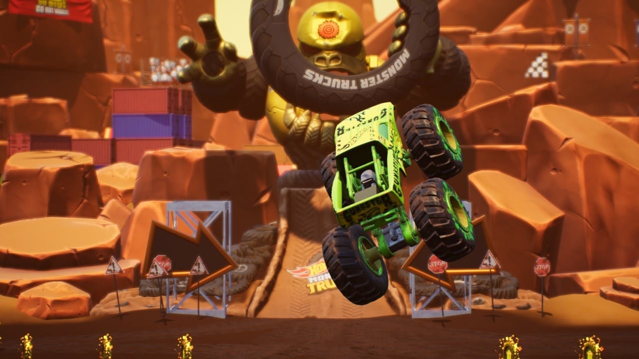 风火轮怪物卡车：特技混乱[Hot Wheels Monster Trucks: Stunt Mayhem] 游戏截图5