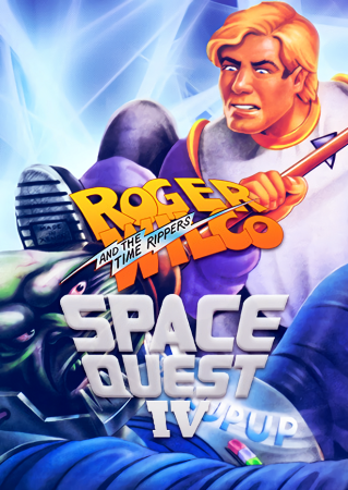 太空探索 4：罗杰·威尔科和时间撕裂者[Space Quest 4: Roger Wilco and the Time Rippers] 游戏封面