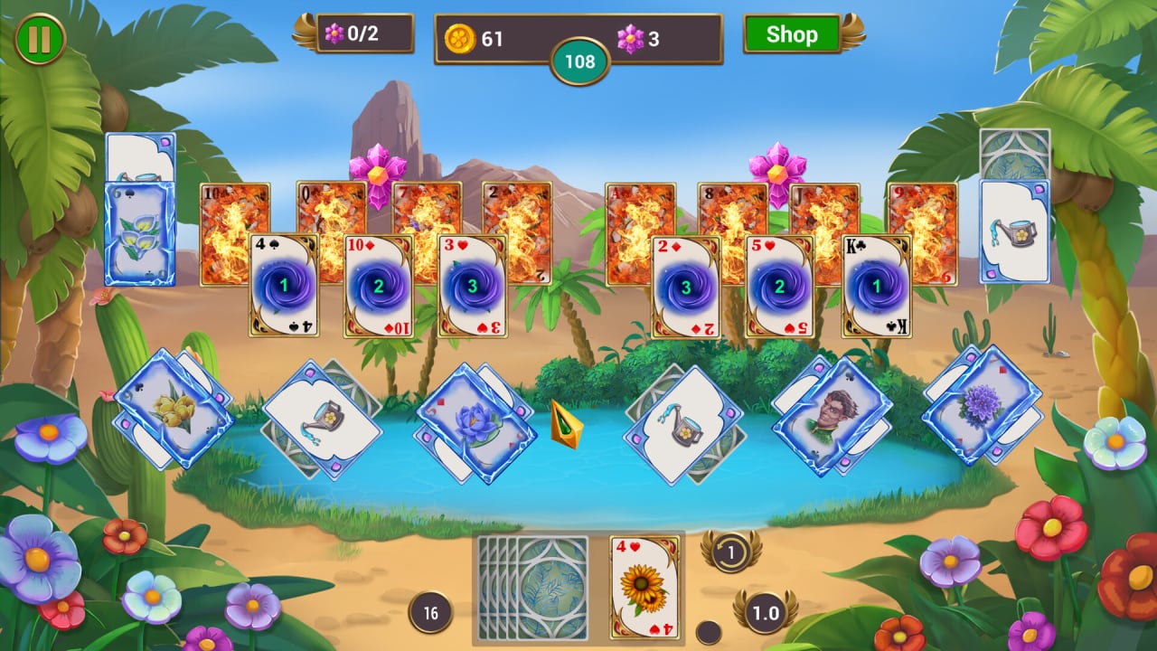 纸牌任务：花园故事[Solitaire Quest: Garden Story] 游戏截图9