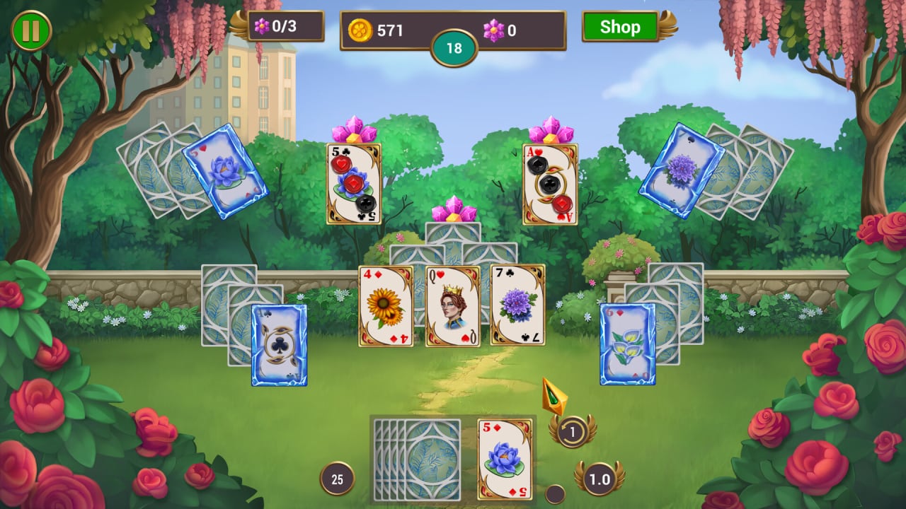 纸牌任务：花园故事[Solitaire Quest: Garden Story] 游戏截图3