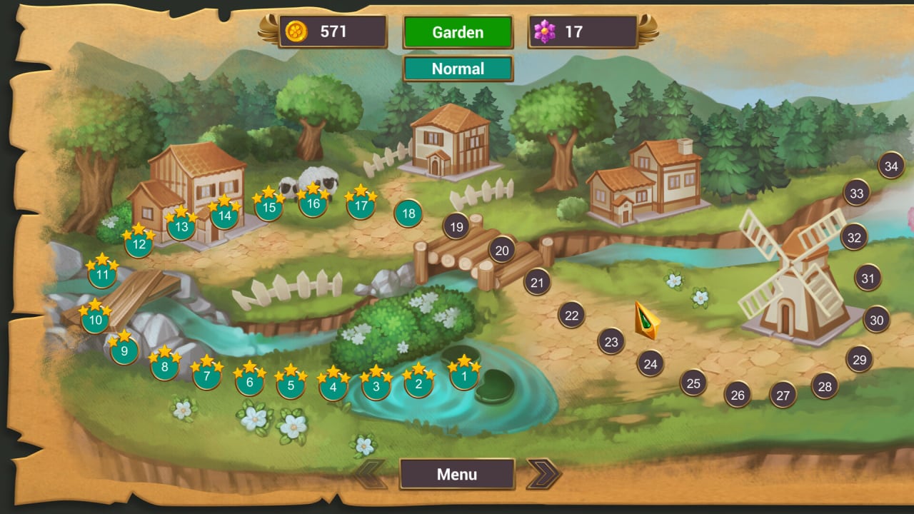 纸牌任务：花园故事[Solitaire Quest: Garden Story] 游戏截图2