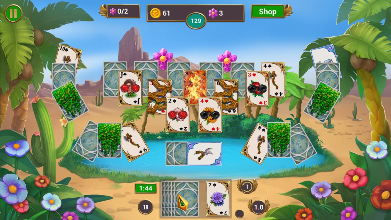 纸牌任务：花园故事[Solitaire Quest: Garden Story] 游戏截图10