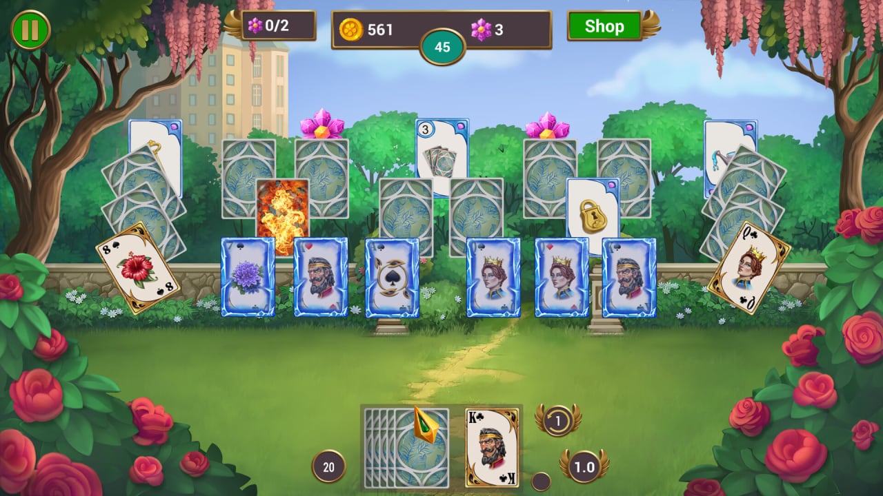 纸牌任务：花园故事[Solitaire Quest: Garden Story] 游戏截图4